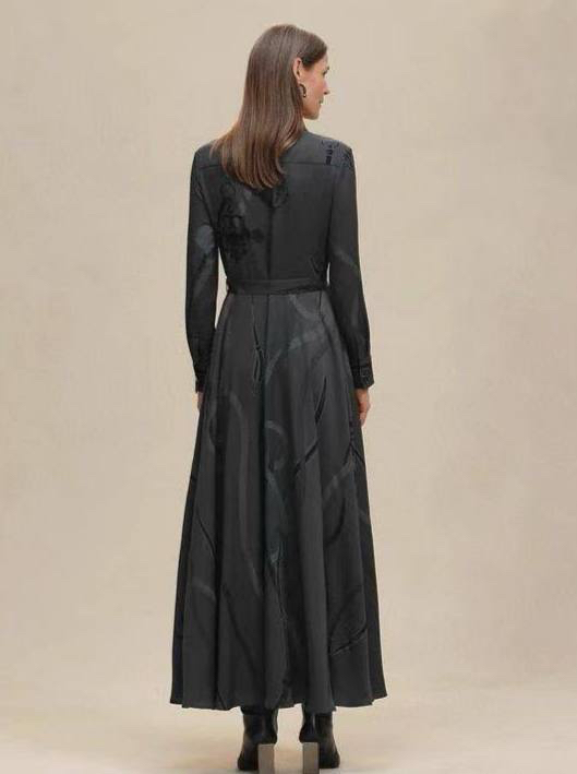 ПЛАТЬЕ HERMES детальное фото