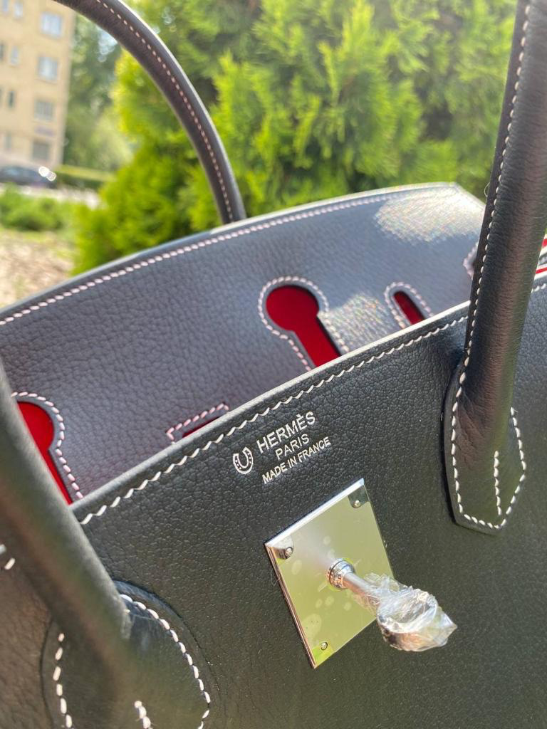 СУМКА HERMES BIRKIN ручная работа детальное фото