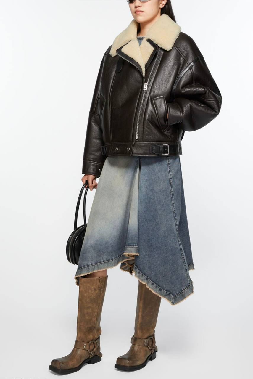 ДУБЛЕНКА ACNE STUDIOS детальное фото