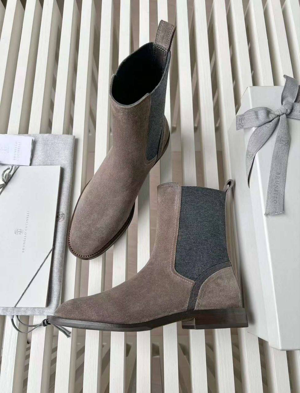 БОТИНКИ BRUNELLO CUCINELLI детальное фото