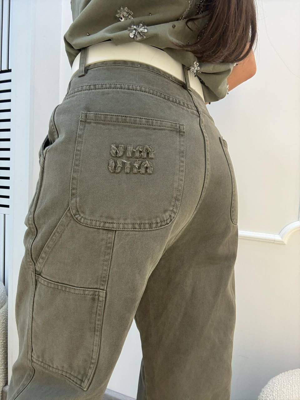 ДЖИНСЫ MIU MIU детальное фото