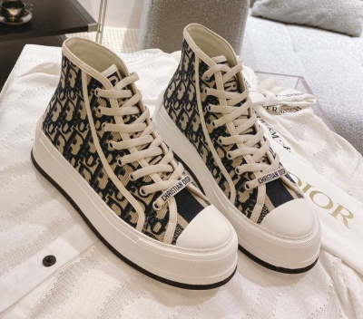 КЕДЫ ВЫСОКИЕ CHRISTIAN DIOR фото