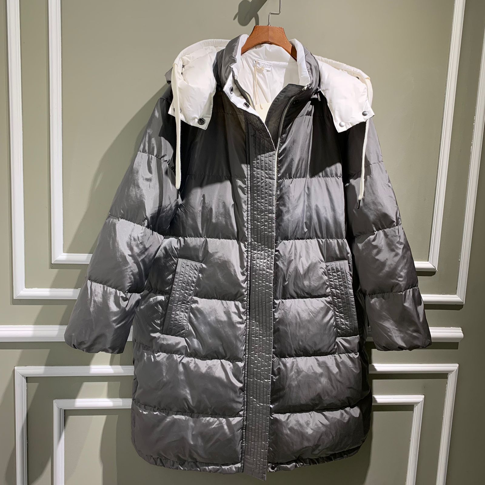 ПУХОВИК BRUNELLO CUCINELLI детальное фото