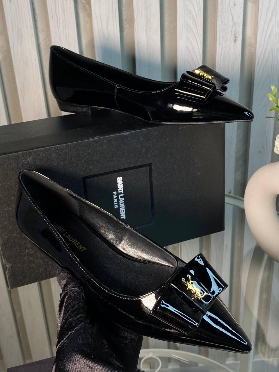 ТУФЛИ SAINT LAURENT детальное фото