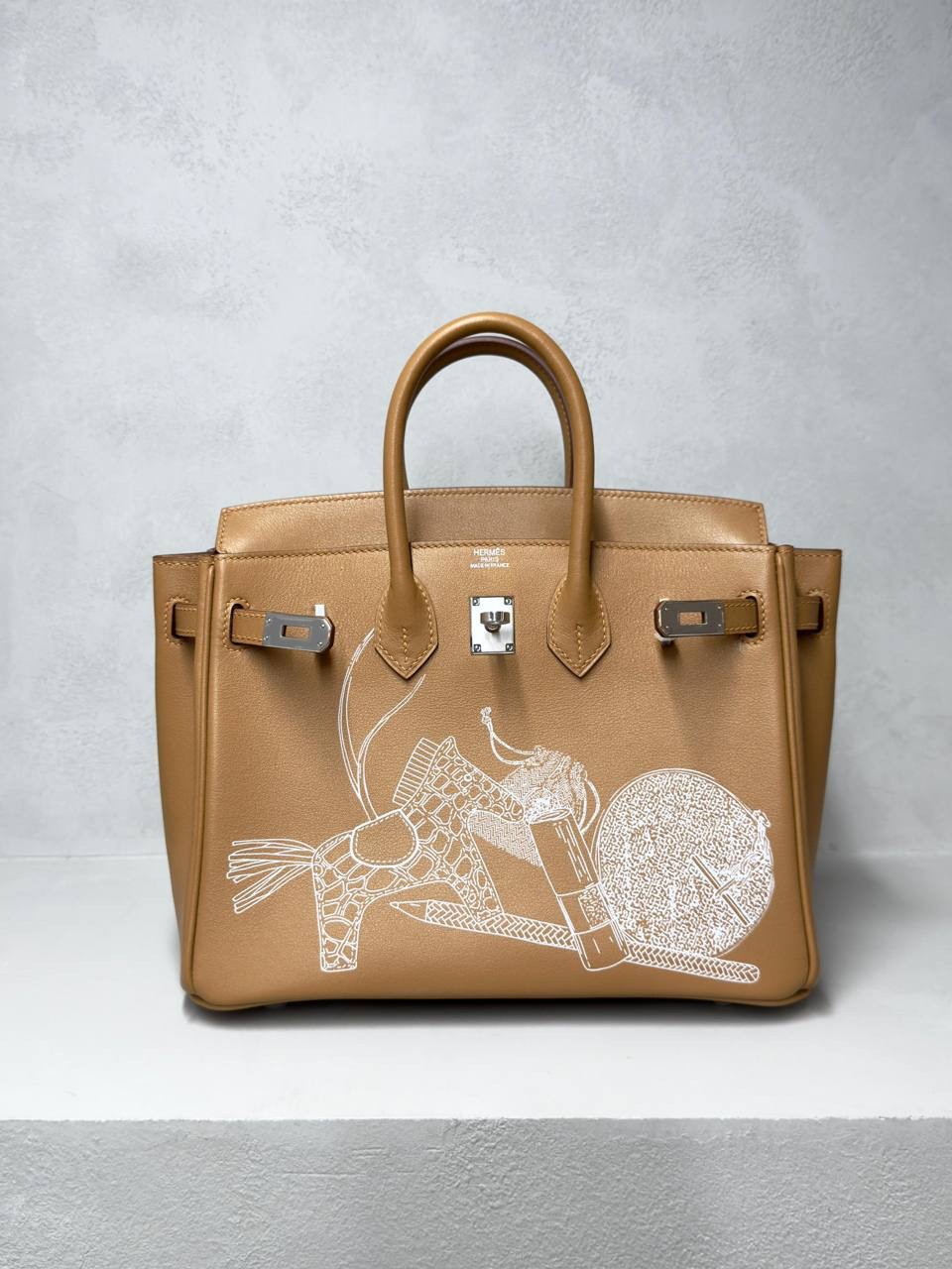 СУМКА HERMES BIRKIN 25 детальное фото