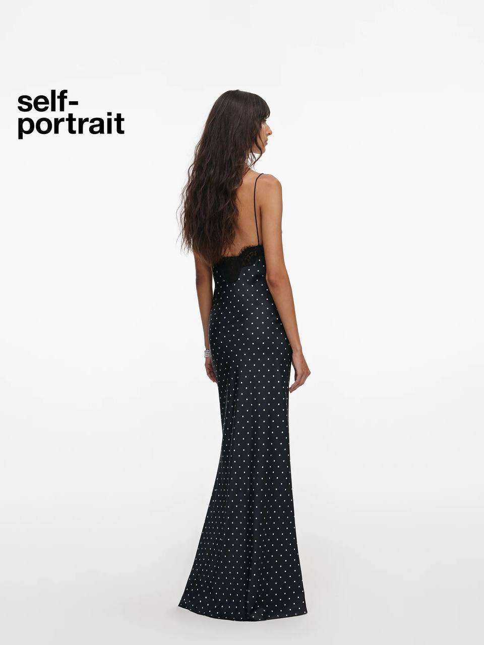 ПЛАТЬЕ SELF-PORTRAIT детальное фото