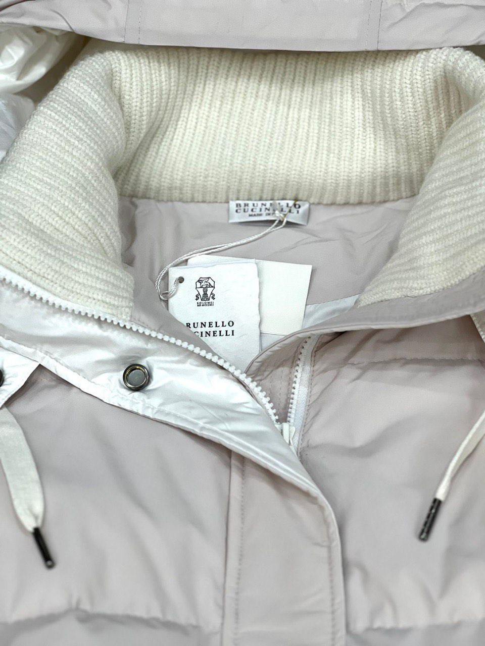 ПУХОВИК BRUNELLO CUCINELLI детальное фото