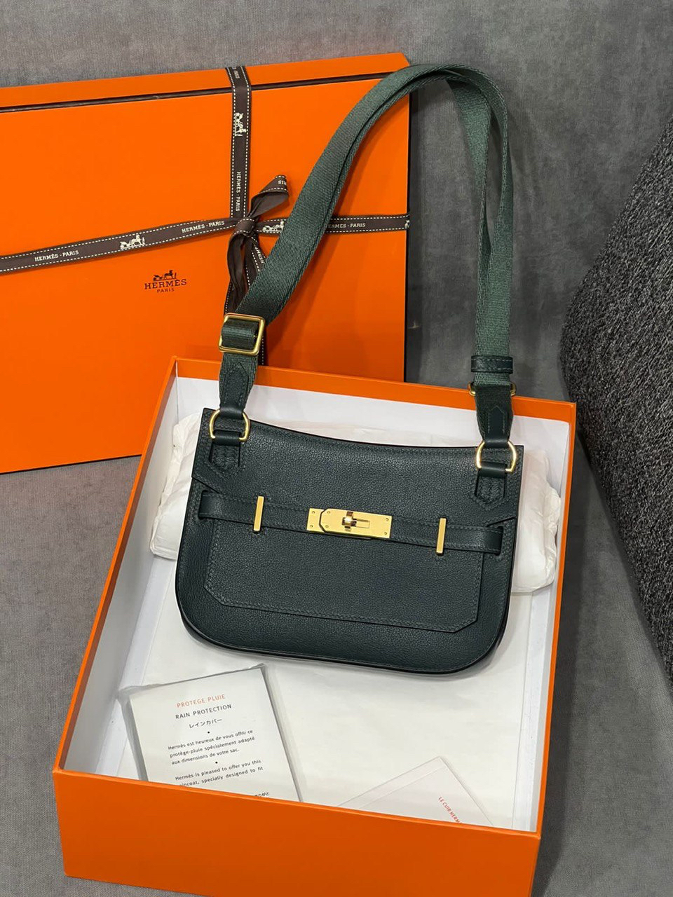 СУМКА HERMES JYPSIERE MINI детальное фото