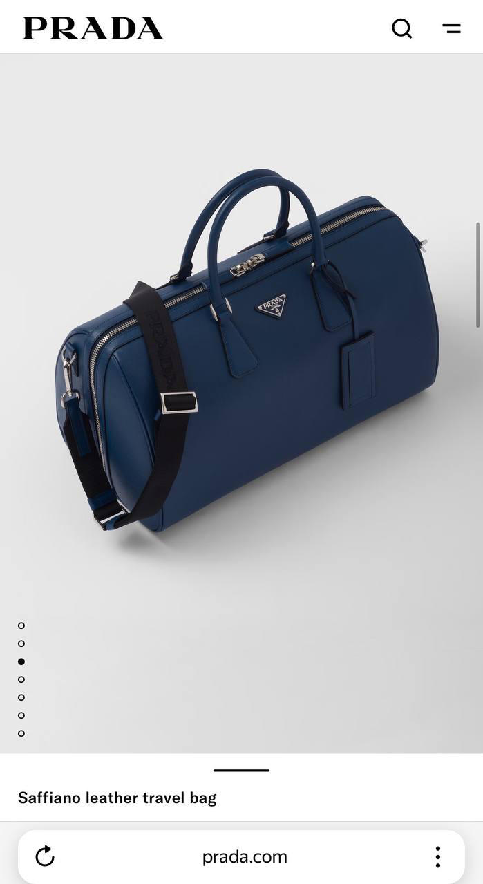 ДОРОЖНАЯ СУМКА PRADA детальное фото