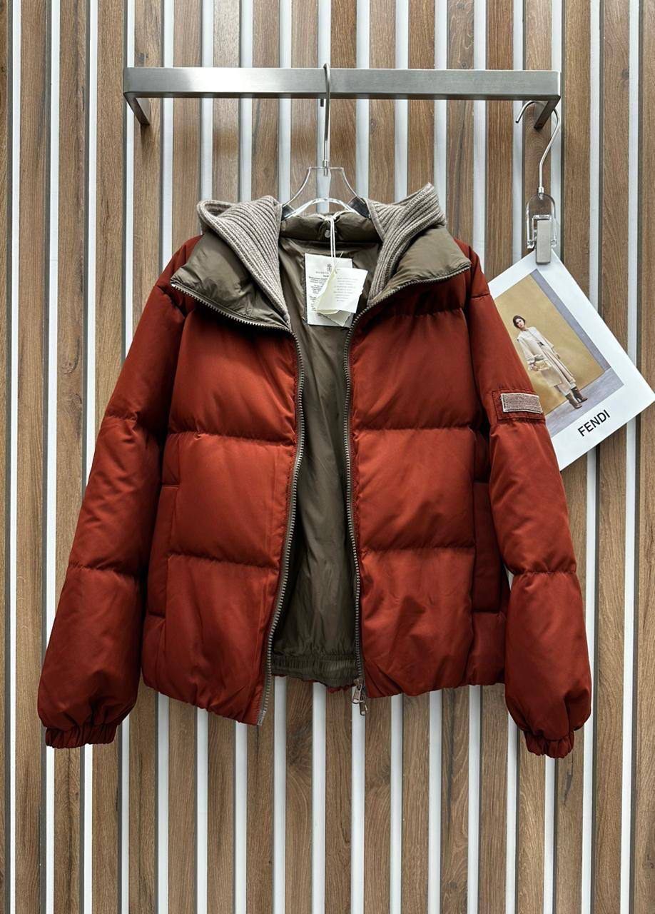 ПУХОВИК BRUNELLO CUCINELLI детальное фото