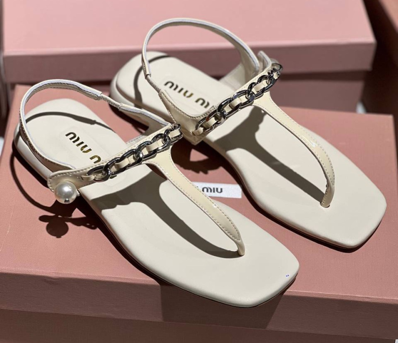 САНДАЛИИ MIU MIU фото