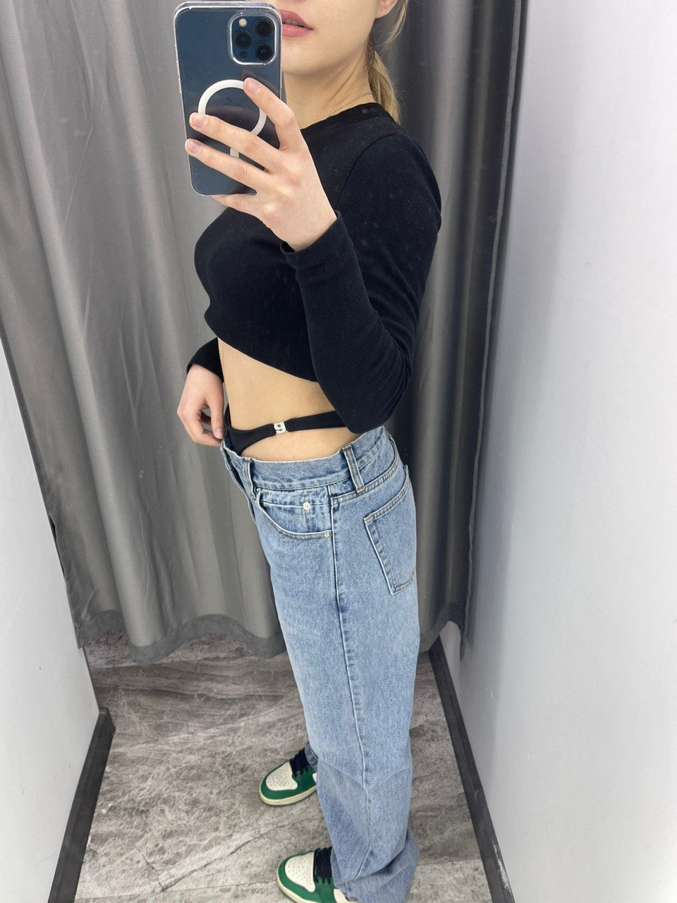 ДЖИНСЫ ALEXANDER WANG детальное фото