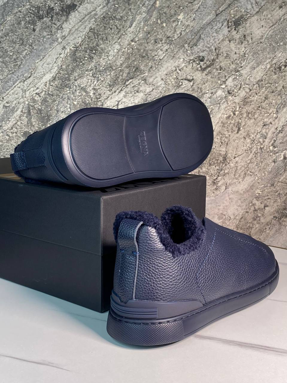 МУЖСКИЕ КЕДЫ ZEGNA детальное фото