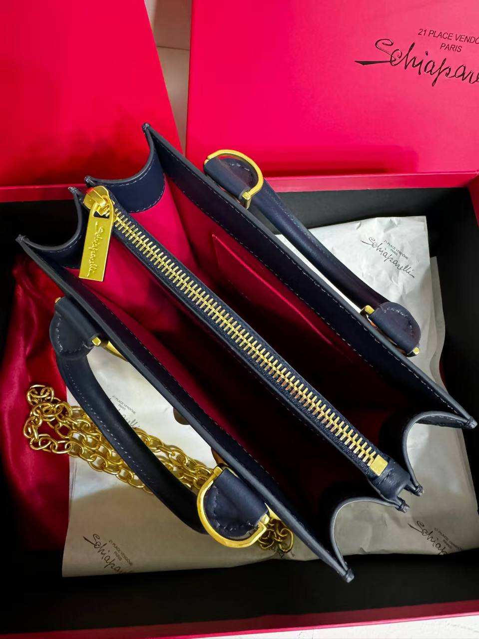 СУМКА SCHIAPARELLI детальное фото