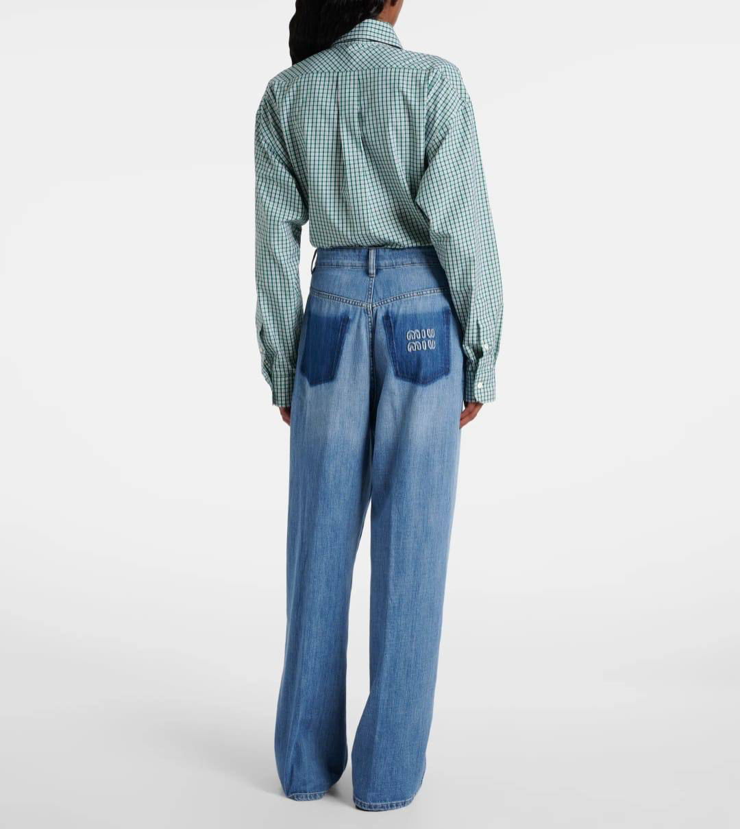 ДЖИНСЫ MIU MIU детальное фото