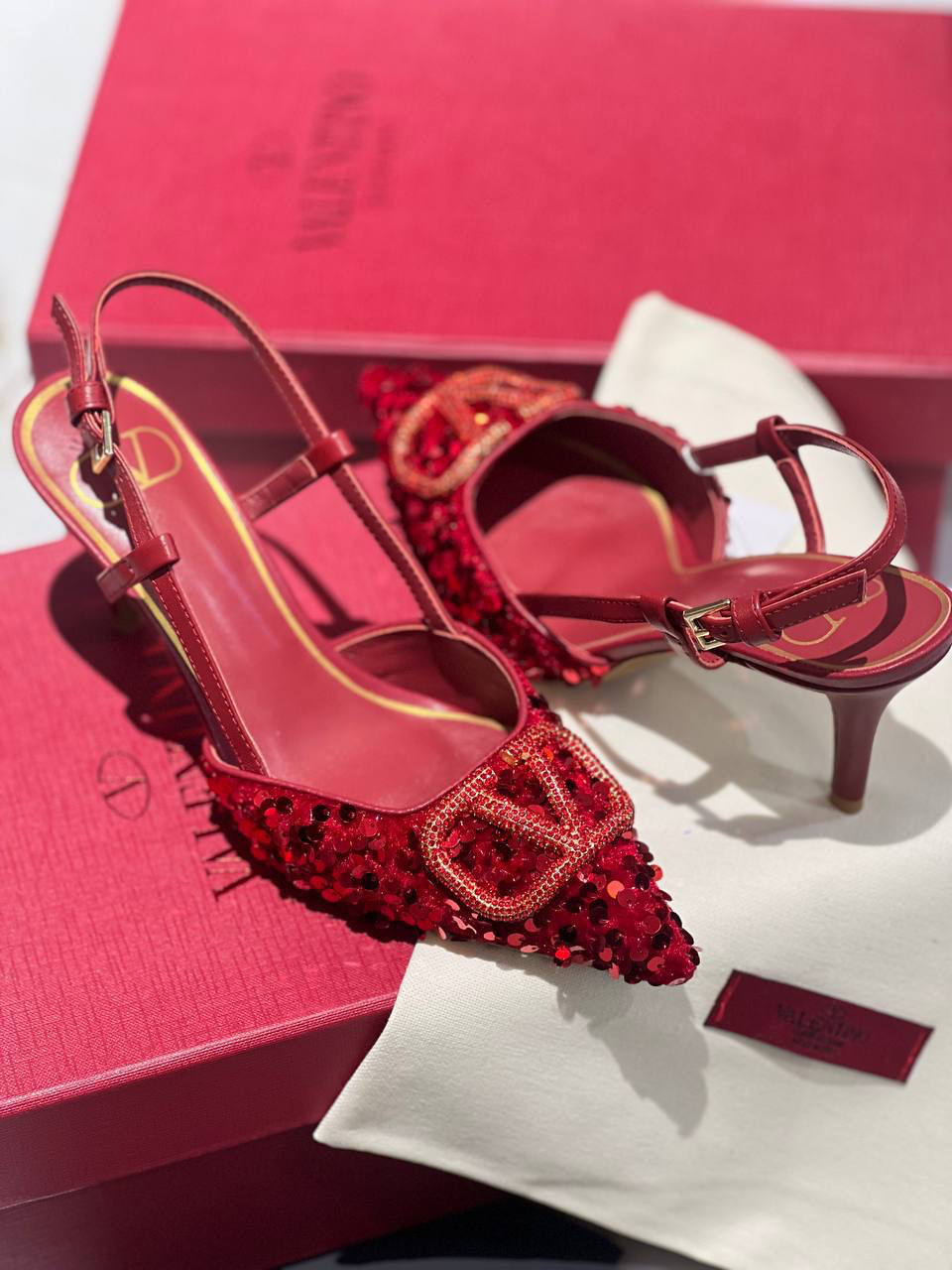 ТУФЛИ VALENTINO детальное фото