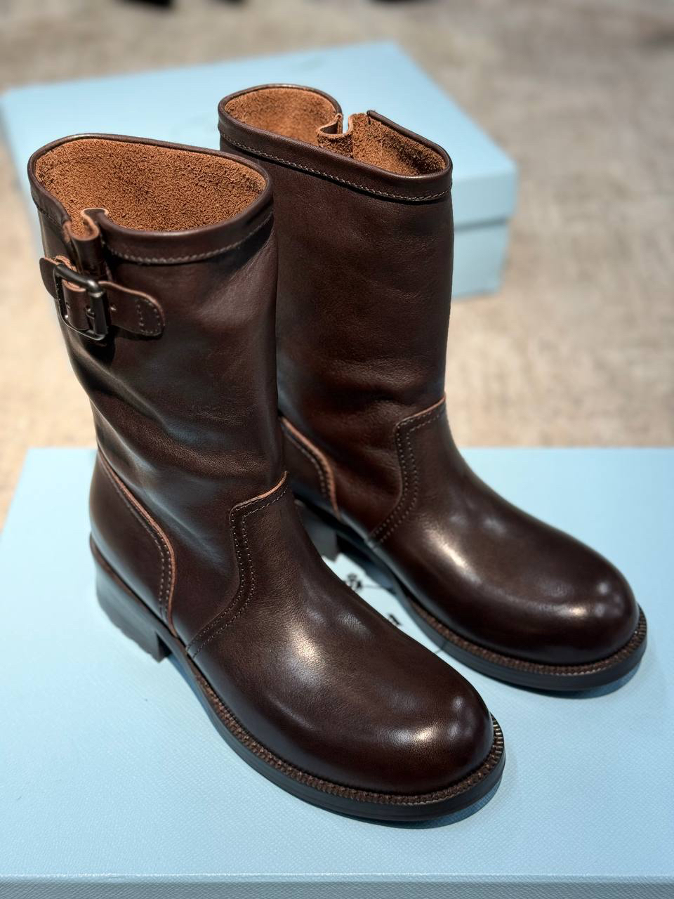 САПОГИ PRADA детальное фото