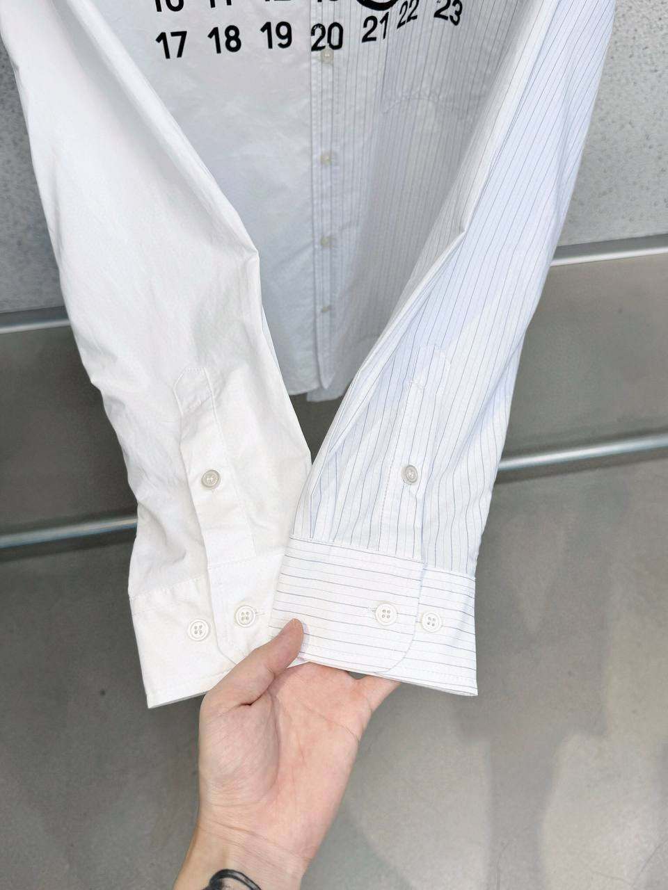 МУЖСКАЯ РУБАШКА MAISON MARGIELA детальное фото