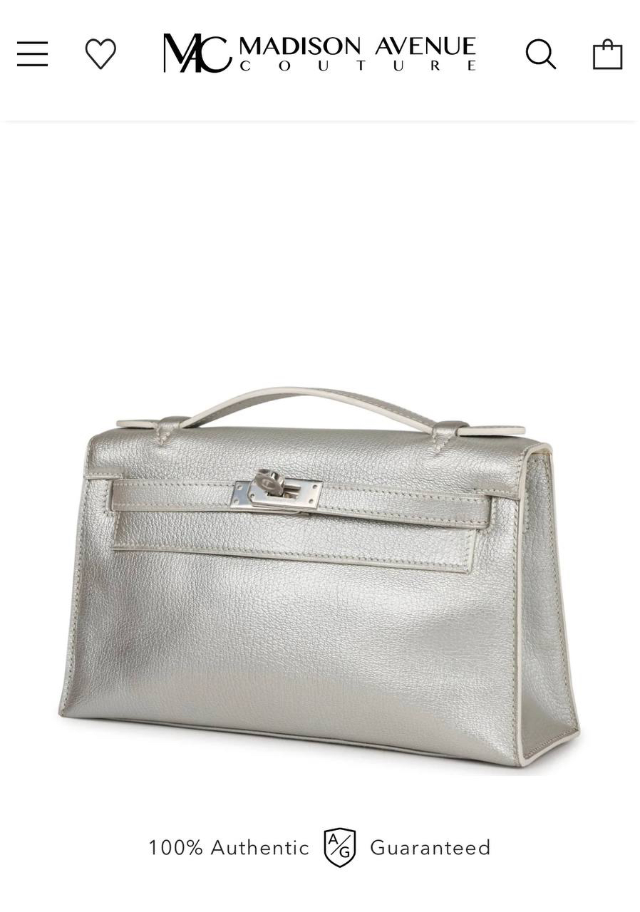 СУМКА HERMES KELLY POCHETTE детальное фото