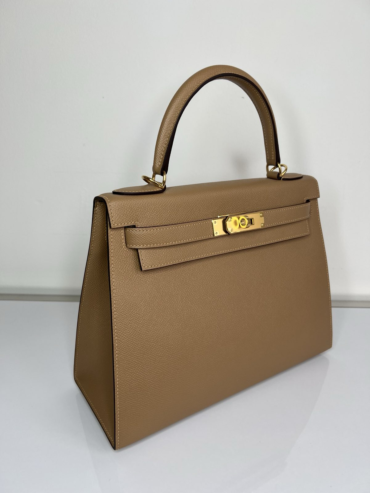СУМКА HERMES KELLY 28 ручная работа детальное фото