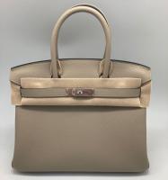 СУМКА HERMES BIRKIN 30 ручная работа фото