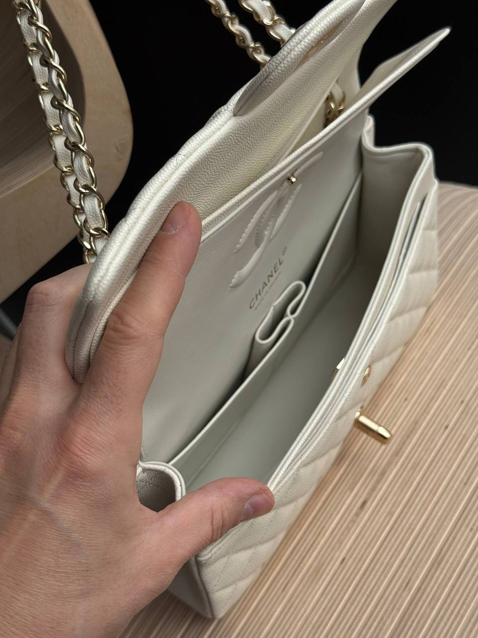 СУМКА CHANEL 2.55 детальное фото