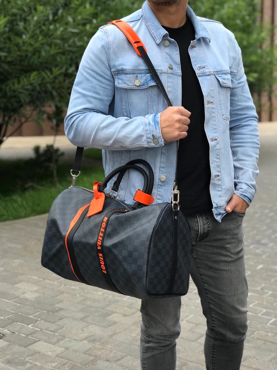 ДОРОЖНАЯ СУМКА LOUIS VUITTON детальное фото