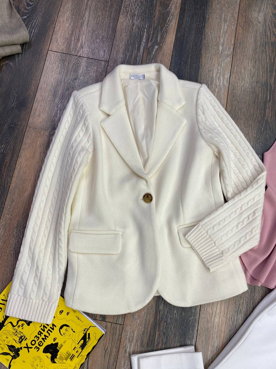 КАРДИГАН BRUNELLO CUCINELLI детальное фото