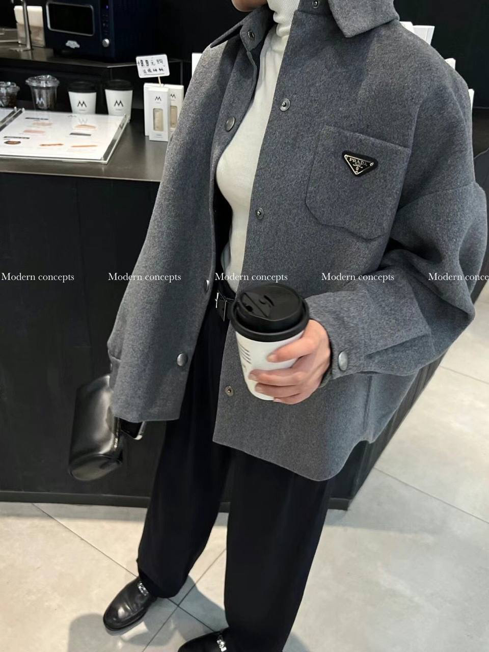 РУБАШКА PRADA детальное фото