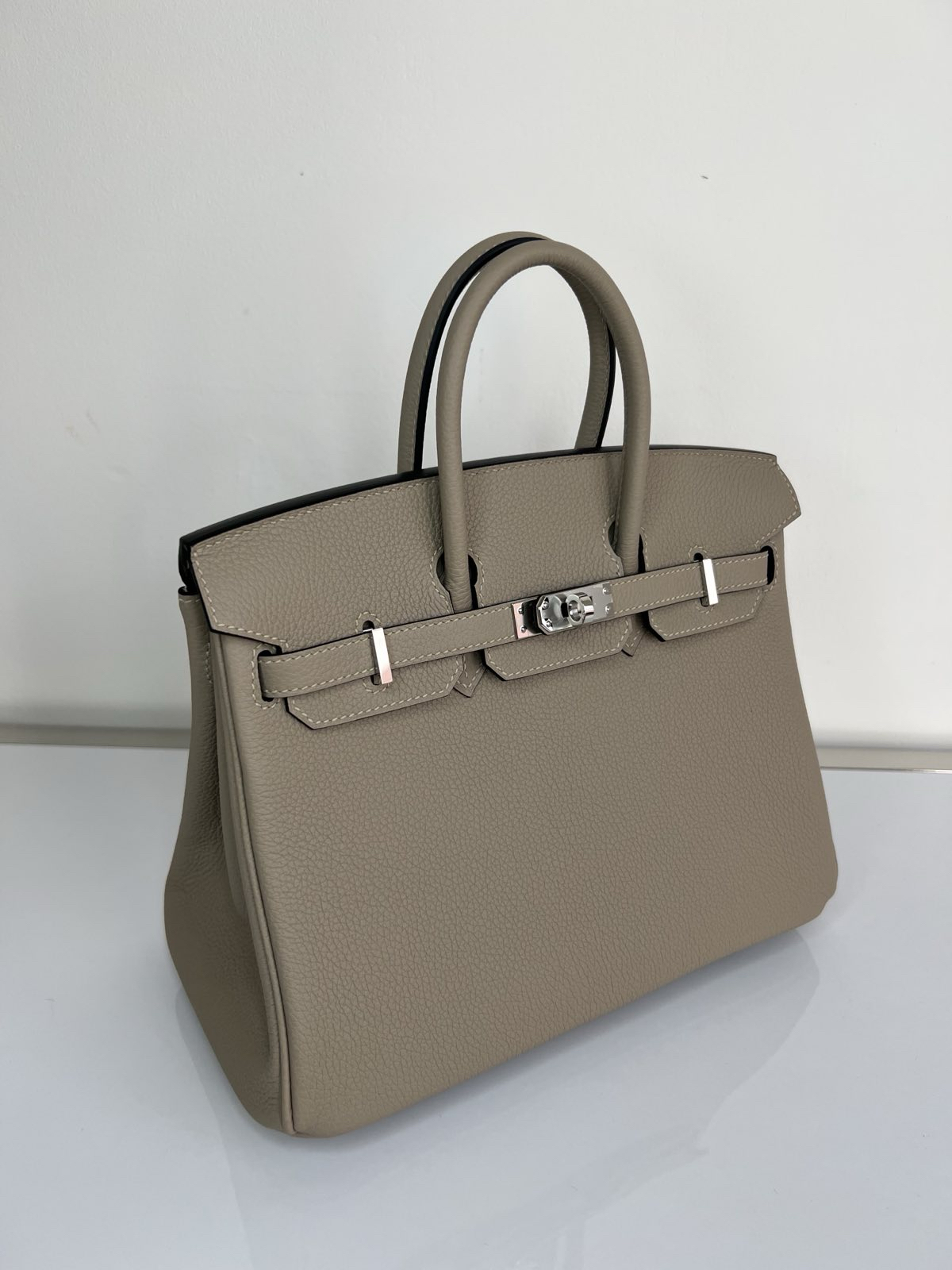 СУМКА HERMES BIRKIN 25 ручная работа детальное фото