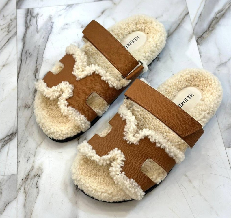 ШЛЕПКИ HERMES фото