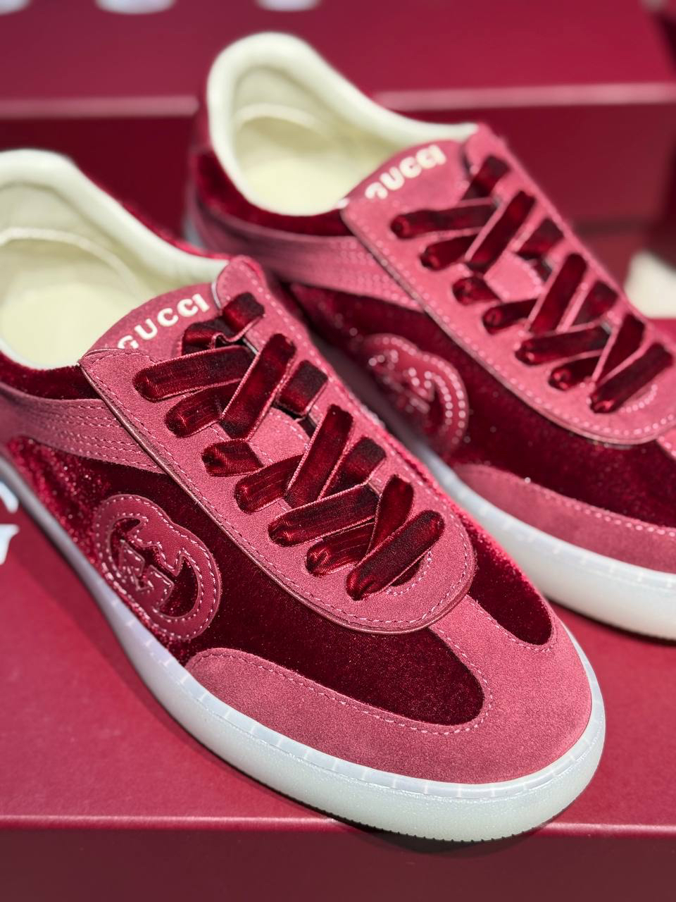 КЕДЫ GUCCI детальное фото