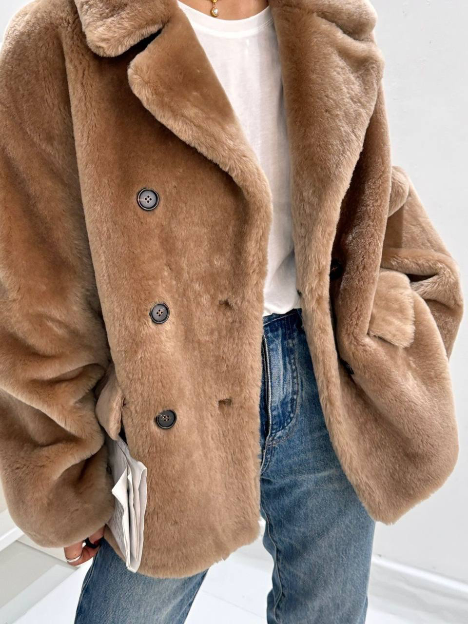 ДУБЛЕНКА MIU MIU детальное фото