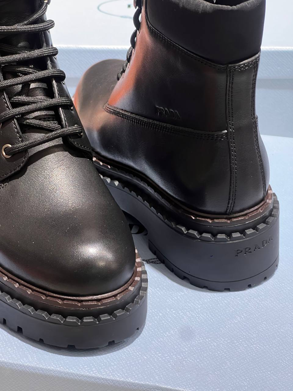 БОТИНКИ PRADA детальное фото