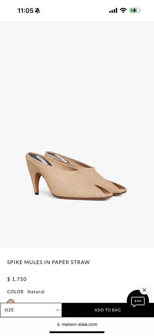 МЮЛИ ALAIA детальное фото