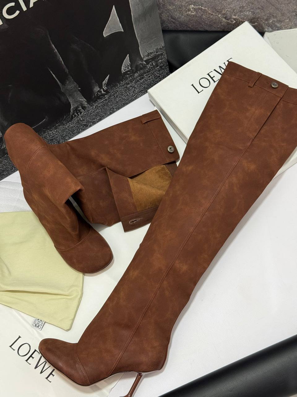 САПОГИ LOEWE детальное фото