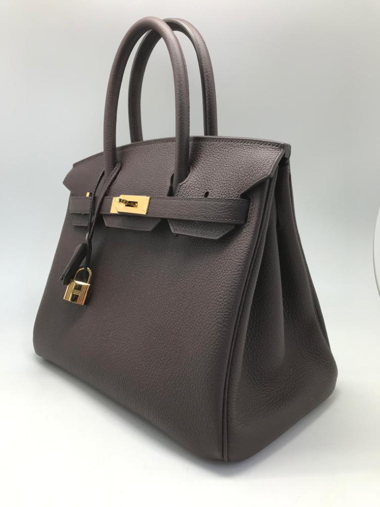 СУМКА HERMES BIRKIN 30 Ручная работа детальное фото