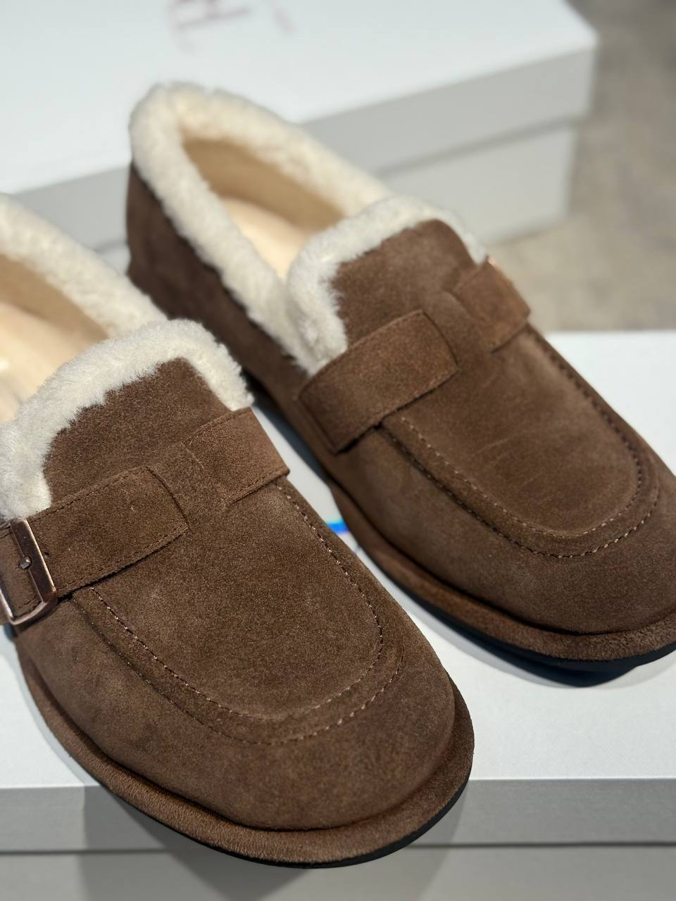 ЛОФЕРЫ THE ROW детальное фото