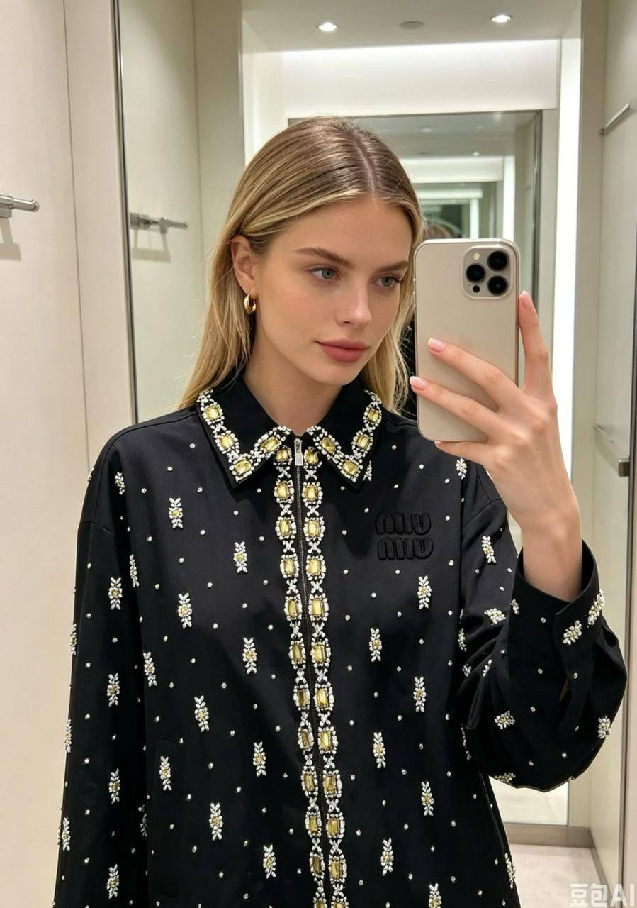 ВЕТРОВКА MIU MIU детальное фото