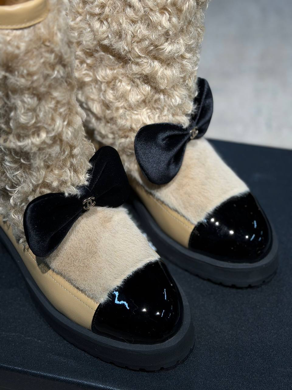 САПОГИ CHANEL детальное фото