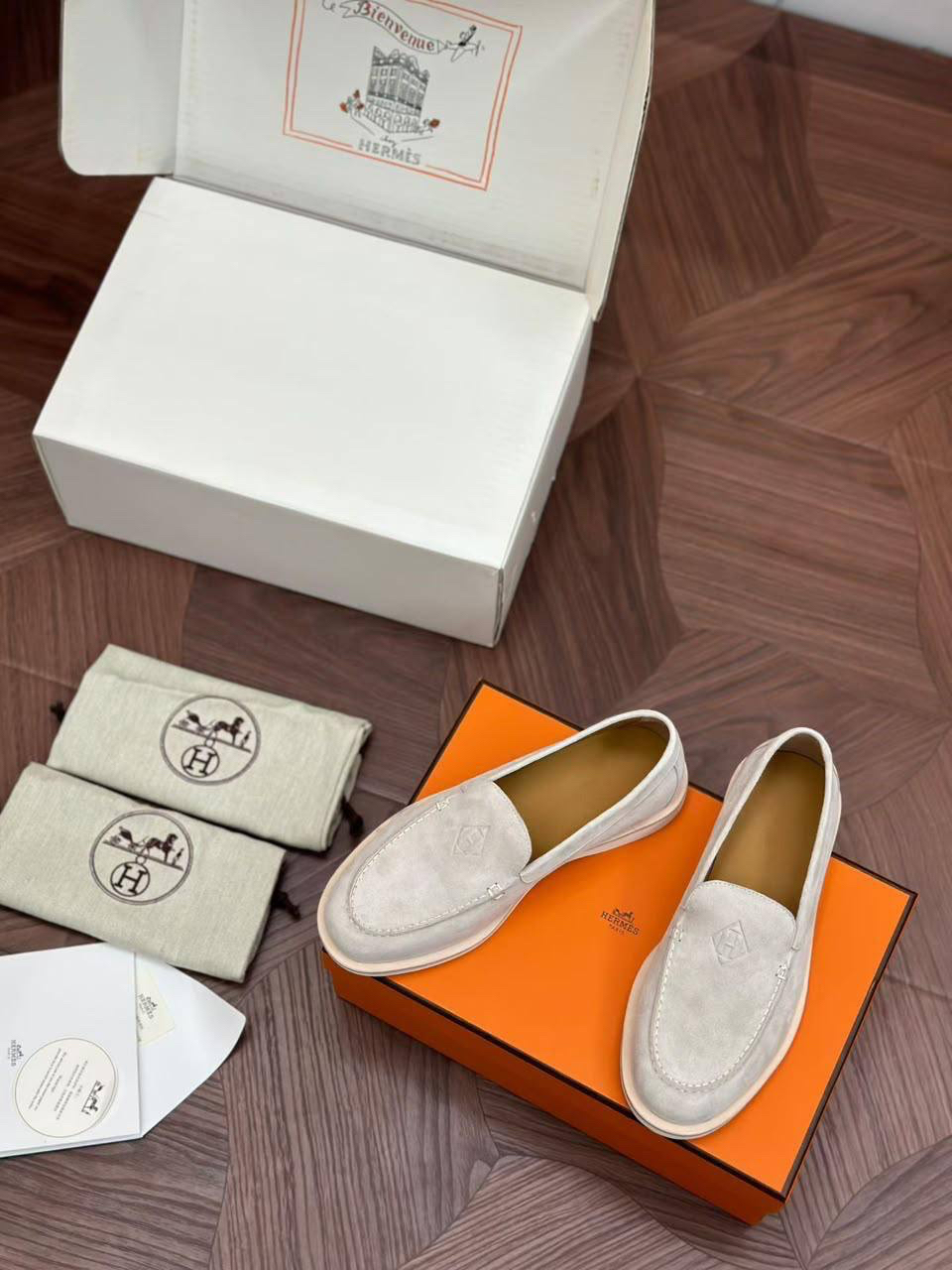 ЛОФЕРЫ HERMES детальное фото