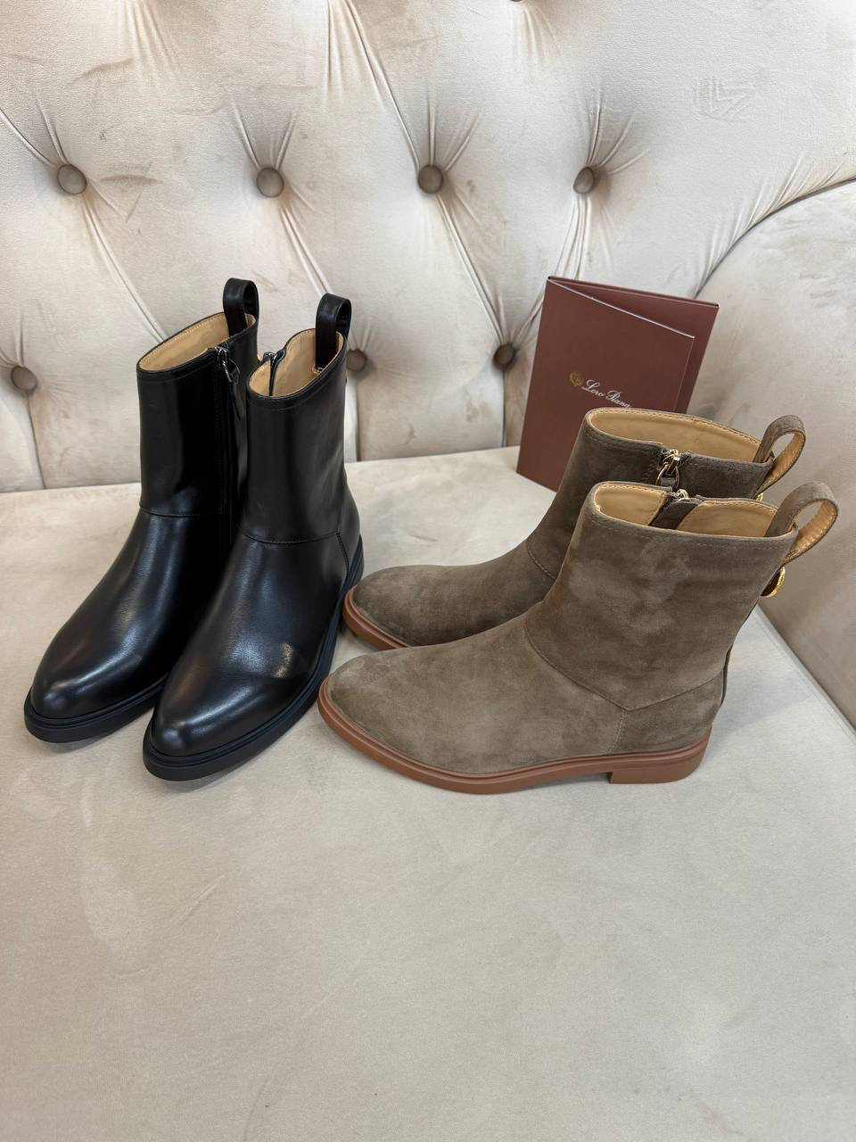 БОТИНКИ LORO PIANA детальное фото