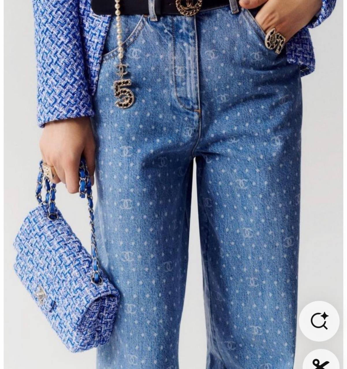 ДЖИНСЫ CHANEL детальное фото