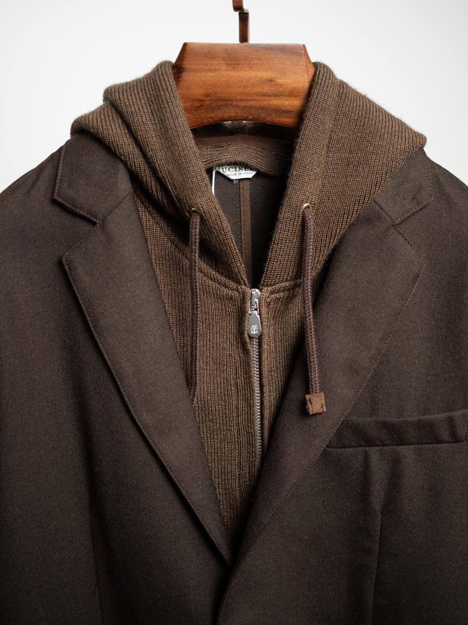 МУЖСКАЯ КУРТКА ПИДЖАК BRUNELLO CUCINELLI детальное фото