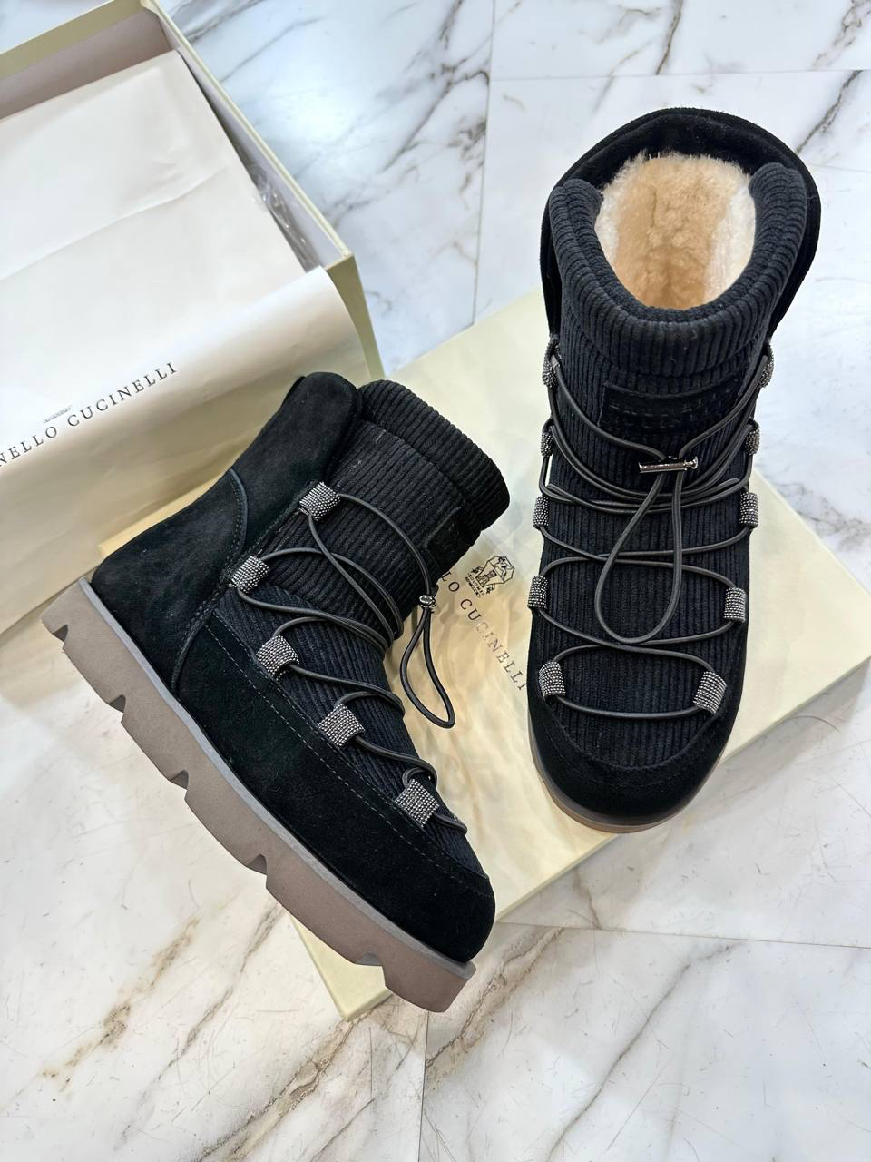 БОТИНКИ BRUNELLO CUCINELLI детальное фото