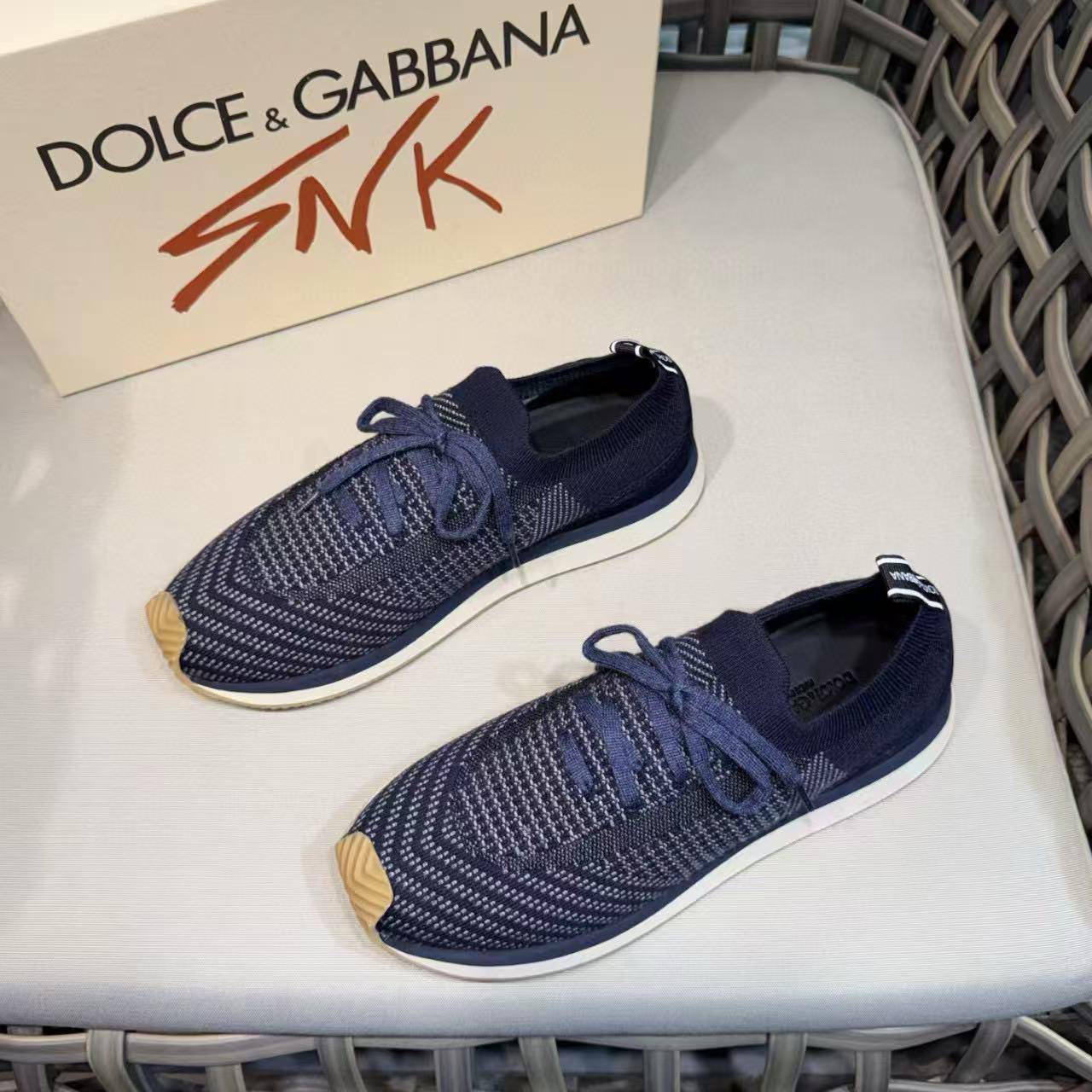 МУЖСКИЕ КРОССОВКИ DOLCE & GABBANA детальное фото