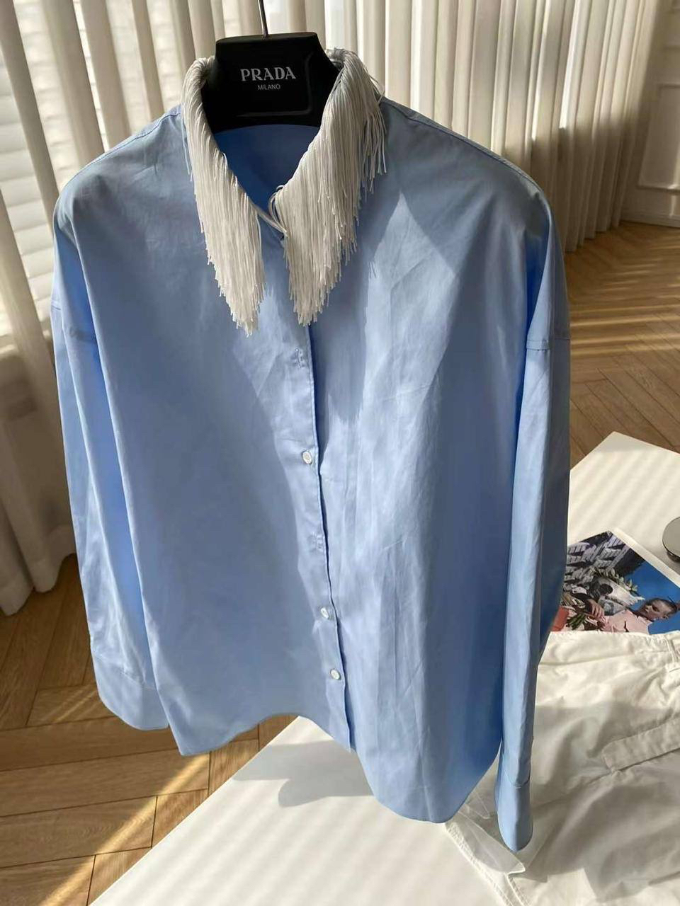 РУБАШКА PRADA детальное фото