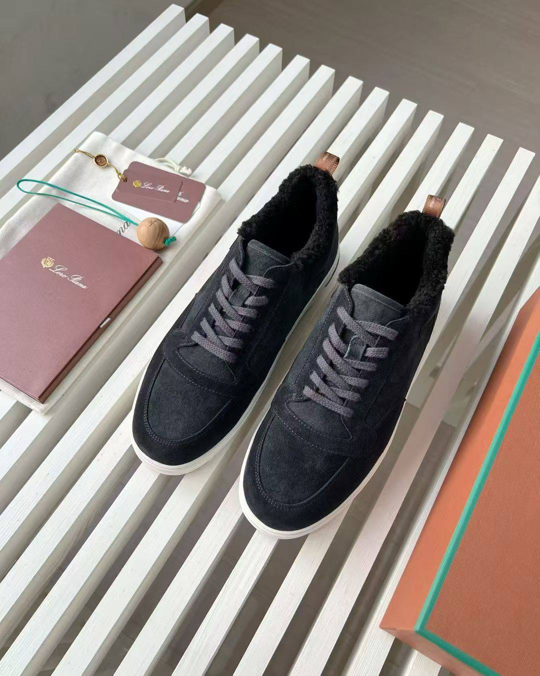 МУЖСКИЕ КЕДЫ LORO PIANA детальное фото