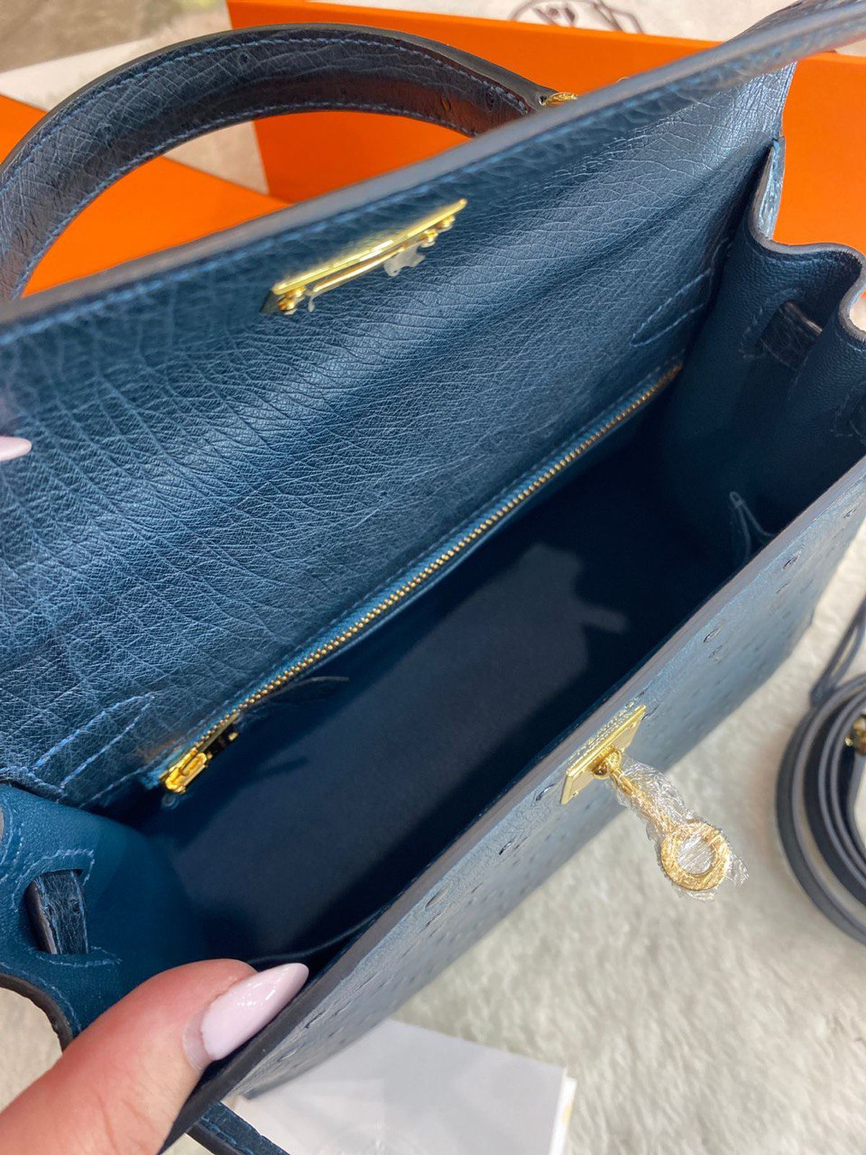 СУМКА HERMES KELLY 25 детальное фото