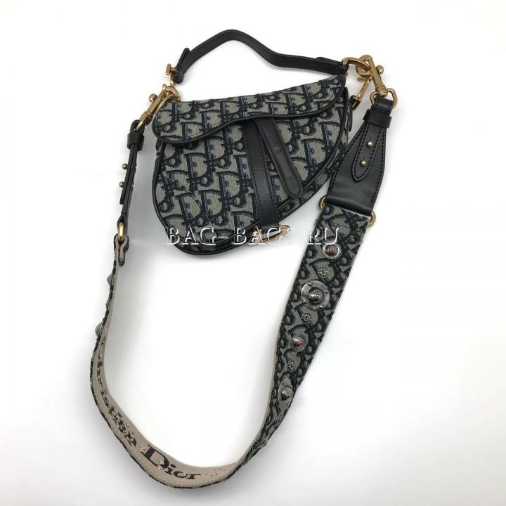 СУМКА МИНИ-ФОРМАТА DIOR SADDLE детальное фото